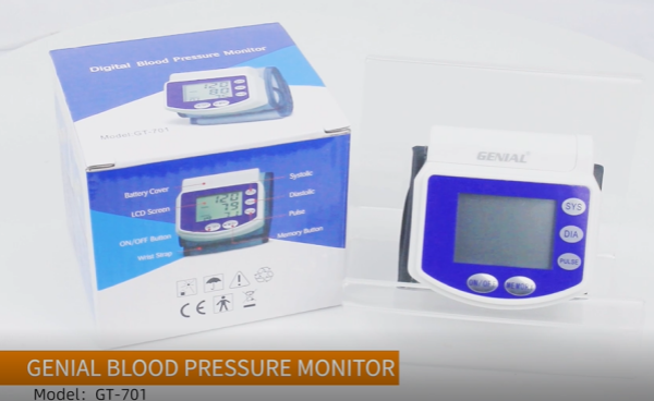 Genial GT-701 Digital Blood Pressure Monitor – Your Smart Heart Health Companion!