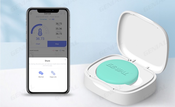 From R&D to After-Sales, Genial Ensures Full-Chain Assurance! The T31 Wireless Electronic Thermometer Becomes a Parenting Essential.