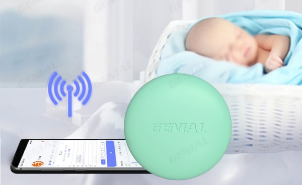 Backed by 24 Years of Medical Expertise! Genial T31 Wireless Electronic Thermometer – Safeguarding Your Baby with Peace of Mind.