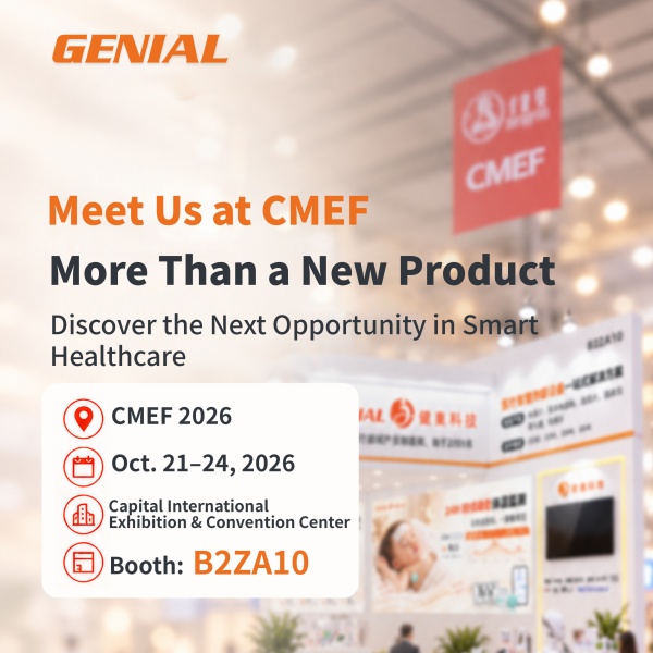 GENIAL Debuts at 2026CMEF丨CMEF Beijing with One-Stop Smart Health Monitoring Solutions!!